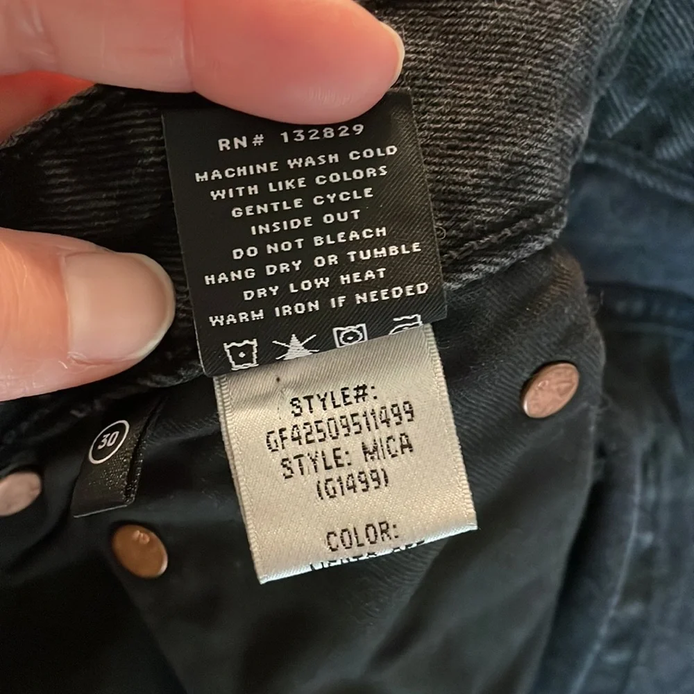 NWT Grlfrnd Mica Jeans - Picture 9 of 9